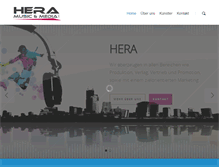 Tablet Screenshot of hera.at